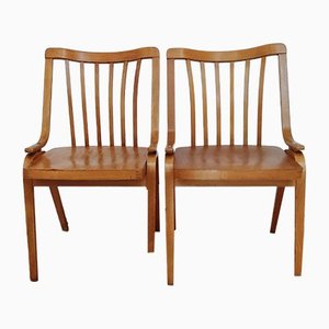 Czechoslovakian Chairs by L. Volák for Ton, 1960s, Set of 2