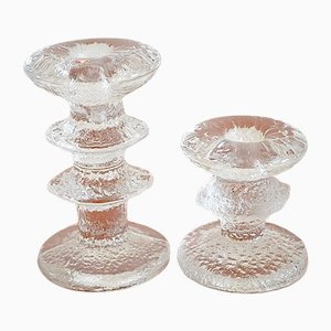 Portacandele vintage di Timo Sarpaneva per Iittala, set di 2