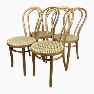 Vintage Dining Chairs, Italy, 1980s, Set of 4