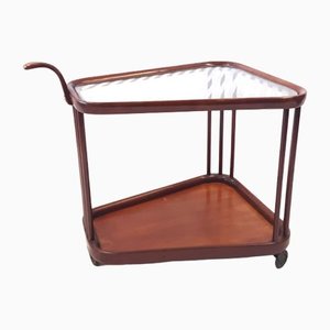 Vintage Italian Serving Trolley Attributed to Cesare Lacca for Cassina