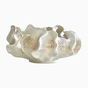 Scodella in ceramica color corallo di N'atelier