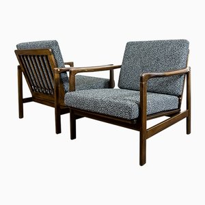 Fauteuils B-7522 par Zenon Bączyk, 1960s, Set de 2