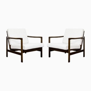 Set of B-7522 Armchairs by Zenon Bączyk, 1960s