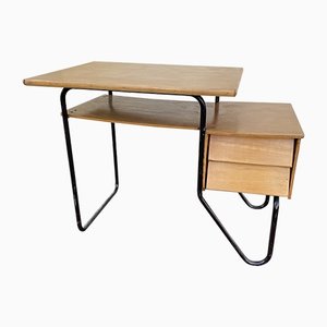Modernist Office Desk by Jacques Hitier, 1950s