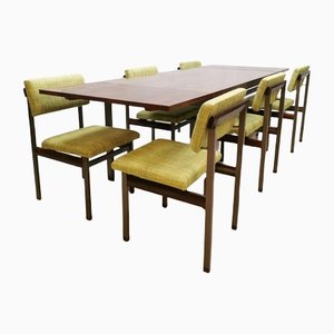 Table et Chaises de Salle à Manger Pali Vintage par Louis Van Teeffelen pour Webe