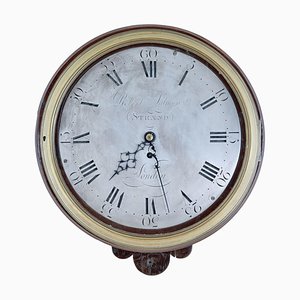 Reloj de pared georgiano del siglo XVIII de Robert Salmon