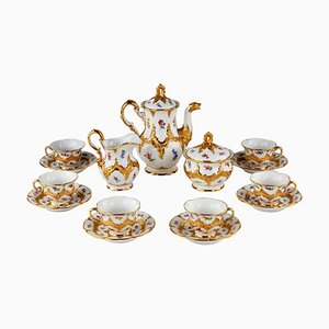 Kaffeeservice von Meissen für 6 Personen, 15 Set