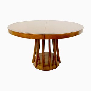 Mid-Century Modern Extendable Dining Table in Teak by Angelo Mangiarotti