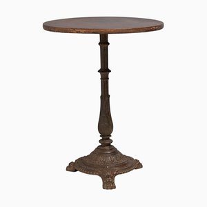 Late 19th Century Swedish Round Solid Cast Iron Table