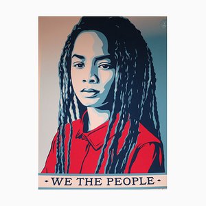 Shepard Fairey (Obey), We the People Protect Another, 2017, Siebdruck