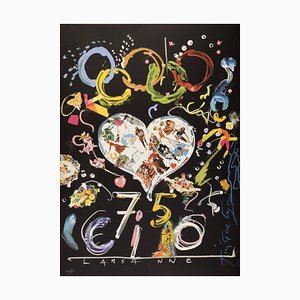 Jean Tinguely, Composition for the Olympic Games, 1992, Litografia