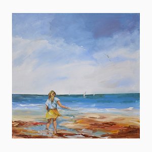 Liliane Paumier, The Girl, 2021, Acrylic on Canvas