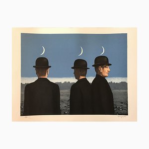 D'après René Magritte, Le Chef d'oeuvre ou les Mystères de l'Horizon, Lithographie