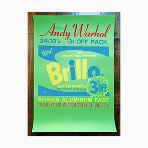 Nach Andy Warhol, Brillo Soap Pads Poster, Siebdruck