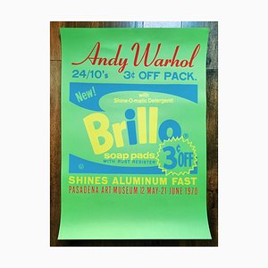 Poster After Andy Warhol, Brillo Soap Pads, Silkscreen