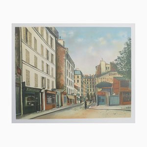 After Utrillo Maurice, The Commissary Paper, Lithograph