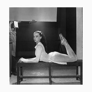Carone Walter, Leslie Caron, 1948, Stampa Silver Gelatin