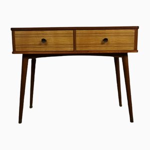 Vintage Wood Console Table, 1950s