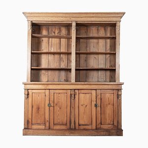 19th Century Oak & Pine Open Bookcase / Dresser