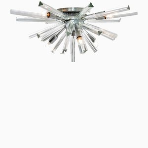 Lampada ad incasso Sputnik "Triedro" in vetro di Murano
