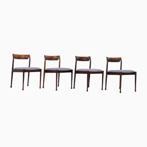 Mid-Century Modern Dining Chairs, Set of 4, 1960s