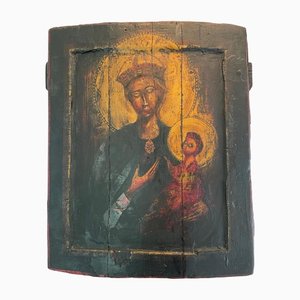 Icona religiosa del pannello in legno