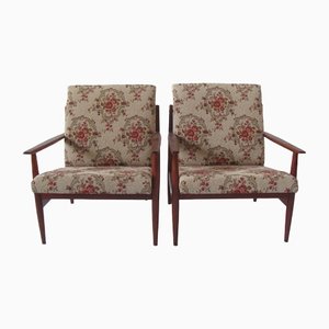 Vintage Armchairs from TON, Czechoslovakia 1960s, Set of 2