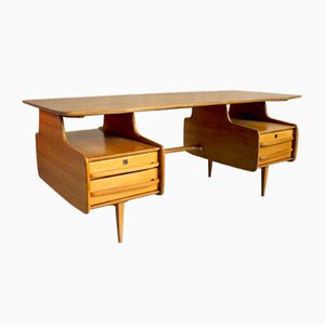 Executive Desk by Jacques Hauville for Bema, France, 1950