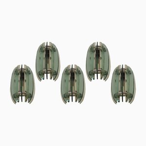 Wall Lights from Veca, 1970s, Set of 5