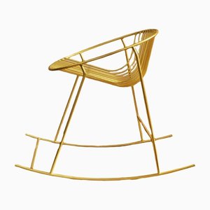 Sedia a dondolo Shell di Viewport-Studio per equilibri-furniture