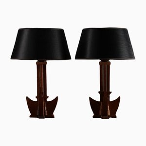 Amsterdam School Table Lamps, Set of 2