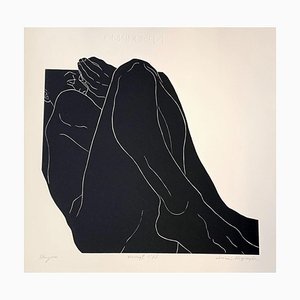 Luiza Kasprzyk, Secretly, 2021, Linocut