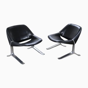 Lounge Chairs by Knut Hesterberg, Germany, 1971, Set of 2