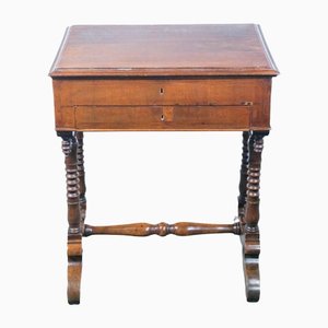Walnut Sewing Table, 1800s