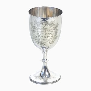 Silver Plated Coppa Walker & Hall Cup from Sheffield, 1905