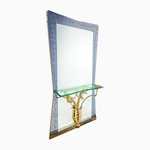 Espejo con consola de PL Colli para Cristal Art
