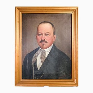 Portrait of Man, 1800, Oil on Canvas, Framed