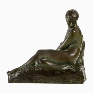 Art Deco Bronze Figure by Marcel André Bouraine
