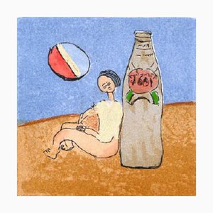 Tonino Guerra, La fidanzata d'una bottiglia, Acquaforte e acquatinta