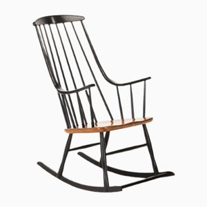 Rocking Chair par Lena Larsson pour Nesto, Suède, 1950s