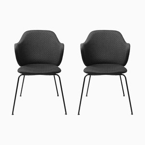 Dark Grey Jupiter Chairs from by Lassen, Set of 2