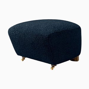 Blue Smoked Oak Sahco Zero The Tired Man Footstool from by Lassen