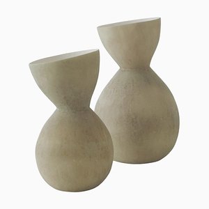 Vases Inclinés par Imperfettolab, Set de 2