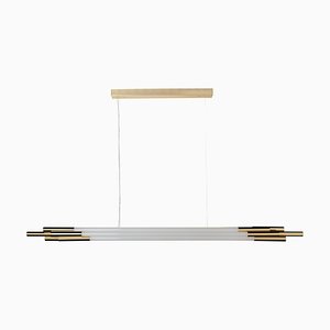 Medium Horizontal Org Pendant Lamp by Sebastian Summa