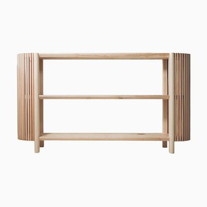 Beech Reeds Console Table by Alexandre Labruyère