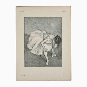 After Edgar Degas, Portrait, Woodcut, 1890s