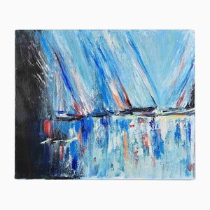Martine Goeyens, Reflected Light, Original Painting, 2020s