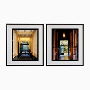 Foyer Iv + VIII Pair, Milán, fotografía arquitectónica italiana en color, 2019. Juego de 2