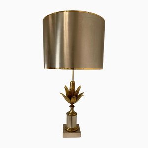 Vintage Table Lamp Model Lotus by Maison Charles