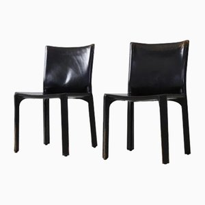 ‘Cab 412’ Dining Chairs by Mario Bellini for Cassina, Set of 2